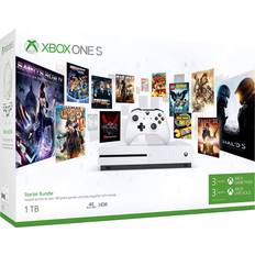 Consoles de jeu Microsoft Xbox One S 1TB - Starter Bundle