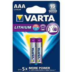 Varta Batterie e Caricabatterie Varta Batteria Litio AAA conf. 2