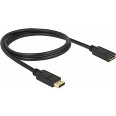 Cables DeLock 4K DisplayPort - DisplayPort 1.2 M-F 1m