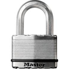 Blanco Candados Master Lock Candado Con Llave Acero