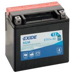 Mc batterier 12v Exide ETX14-BS