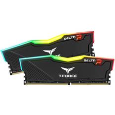 Teamgroup delta rgb TeamGroup Delta RGB 2 X 8 Go DDR4 3200 Mhz Noir