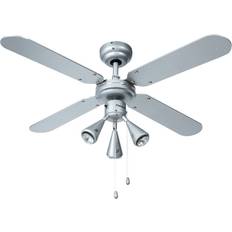 Bestron DLHB42S Ventilateur De Plafond 102 cm + Lumière