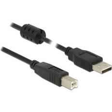 DeLock USB A-USB B 2.0 Ferrite 5m