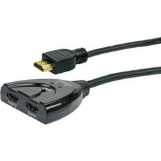 Schwaiger Switch HDMI-2HDMI M-F 0.7m