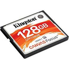 128 GB - Compact Flash Memory Cards Kingston Canvas Focus Compact Flash150/130MB/s 128GB