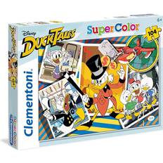 Kalle Anka Klassiska pussel Clementoni SuperColor Disney Duck Tales 104 Bitar