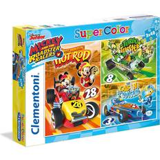Anders And Klassiske puslespil Clementoni SuperColor Mickey & the Roadster Racers 144 Pieces