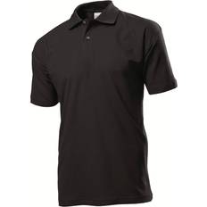 Short Sleeve Polo Shirt - Black Opal