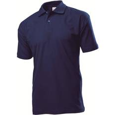 Stedman Short Sleeve Polo Shirt - Navy Blue