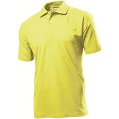 Viscose Polo Shirts Stedman Short Sleeve Polo Shirt - Yellow