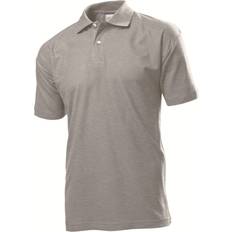 Viscose Polo Shirts Stedman Short Sleeve Polo Shirt - Grey Heather