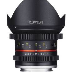 Rokinon Fujifilm X Camera Lenses Rokinon 12mm T2.2 Cine for Fuji X