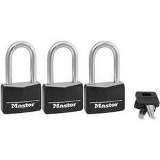 Security Master Lock 141TRILF 3-pack