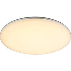 F Ceiling Flush Lights Globo Dori Round Ceiling Flush Light 33cm