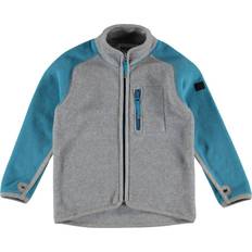 Azul Chaquetas de Forro Polar Molo Ulrick Fleece Blue Unisex Azul