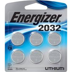 Energizer lithium Energizer Knapcelle batterier Lithium CR2032, 3V, pakke a 6 stk