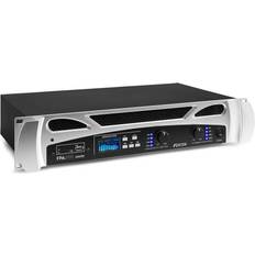 Fenton Versterkers en Ontvangers Fenton Vonyx VPA300 versterker 2x 150W met Bluetooth en mp3 speler