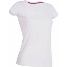 Stedman Megan V Neck T-shirt - White