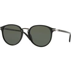 Persol 3210S Sunglasses - Black/Green