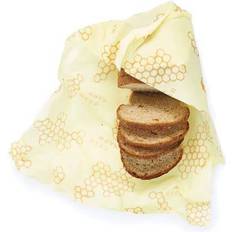 Beige Sachets en Plastique et Aluminium Bee's Wrap Bread Food Wrap Tissu de cire d'abeille