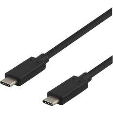 Usb c kabel 3.1 Deltaco USB C-USB C 3.1 (Gen.2) 0.2m