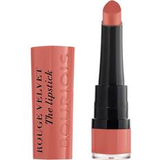 Persikka Huulipunat Bourjois Rouge Velvet The Lipstick mattahuulipuna sävy 15 Peach Tatin 2,4 g