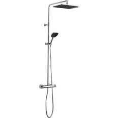 Damixa Svart Takduschset Damixa Slate (579287400) Svart, Krom