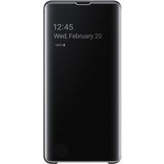 Samsung Clear View cover S10 Blanc