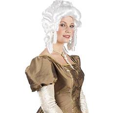 White Baroque Wig