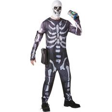 Rubies Fortnite Skull Trooper Maskeraddrakt