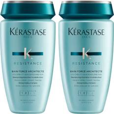 Hair Products Kérastase Resistance Bain Force Architecte 250ml 2-pack