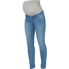 Mamalicious Jeans premaman MLLOLA Light Denim blu