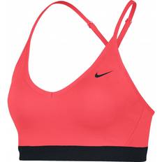 Nike Indy Light Support Sports Bra - Ember Glow/Black/Black