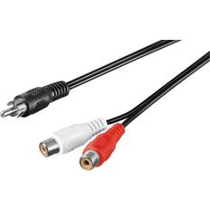 Goobay RCA-2RCA M-F 1.5m
