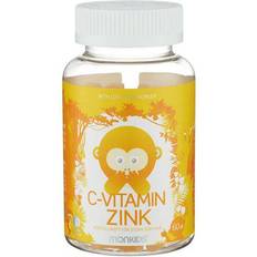 Vitamin zink Monkids C-Vitamin + Zink 60 st