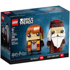 Lego dumbledore LEGO BrickHeadz Harry Potter Ron Weasley & Albus Dumbledore 41621