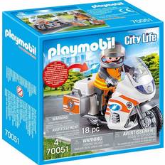 Motos Jouet Playmobil Emergency Motorbike 70051