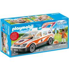 Playmobil Toy Cars Playmobil Emergency Car with Siren 70050