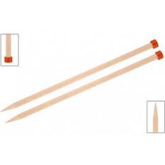 Knitpro Basix Birch Single Pointed Needles 40cm 3mm