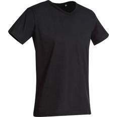 Ben V Neck T-shirt - Black Opal