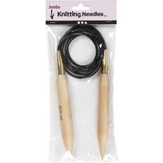 Garn & Håndarbejdsudstyr CChobby Jumbo Circular Knitting Needles 150cm 20.00mm