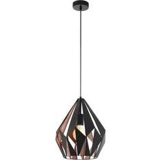 Gold Lighting Eglo Carlton 1 Pendant Lamp 31cm