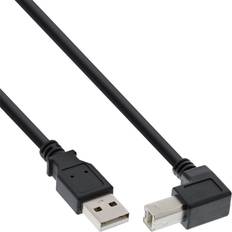 Cables InLine Down Angled USB A-USB B 2.0 3m