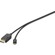 Renkforce USB C-DisplayPort 1.8m