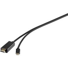 Cables Renkforce USB C-HDMI 1.8m