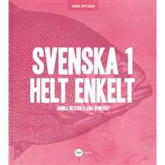 Svenska 1 helt enkelt Svenska 1 - Helt Enkelt 2:a upplagan (Häftad)