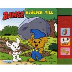 Pahvikirja Kirjat Bamse hjälper till (Board Book, 2018)