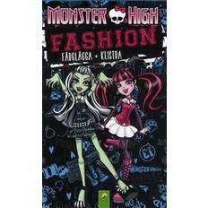 Monster High fashion - färglägg + klistra (Hæfte) (Hæftet)