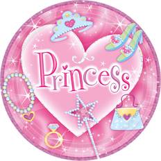 Prinsesser Engangstallerkner Amscan Plates Princess 8-pack